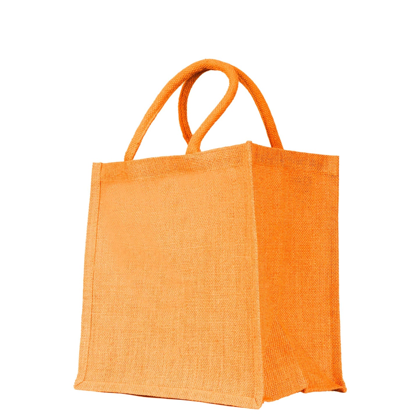 Wholesale Jute Promotional Shopping Bags – Red, Pink, Green & Orange for Gifts, Promotions & More (Packs of 4)