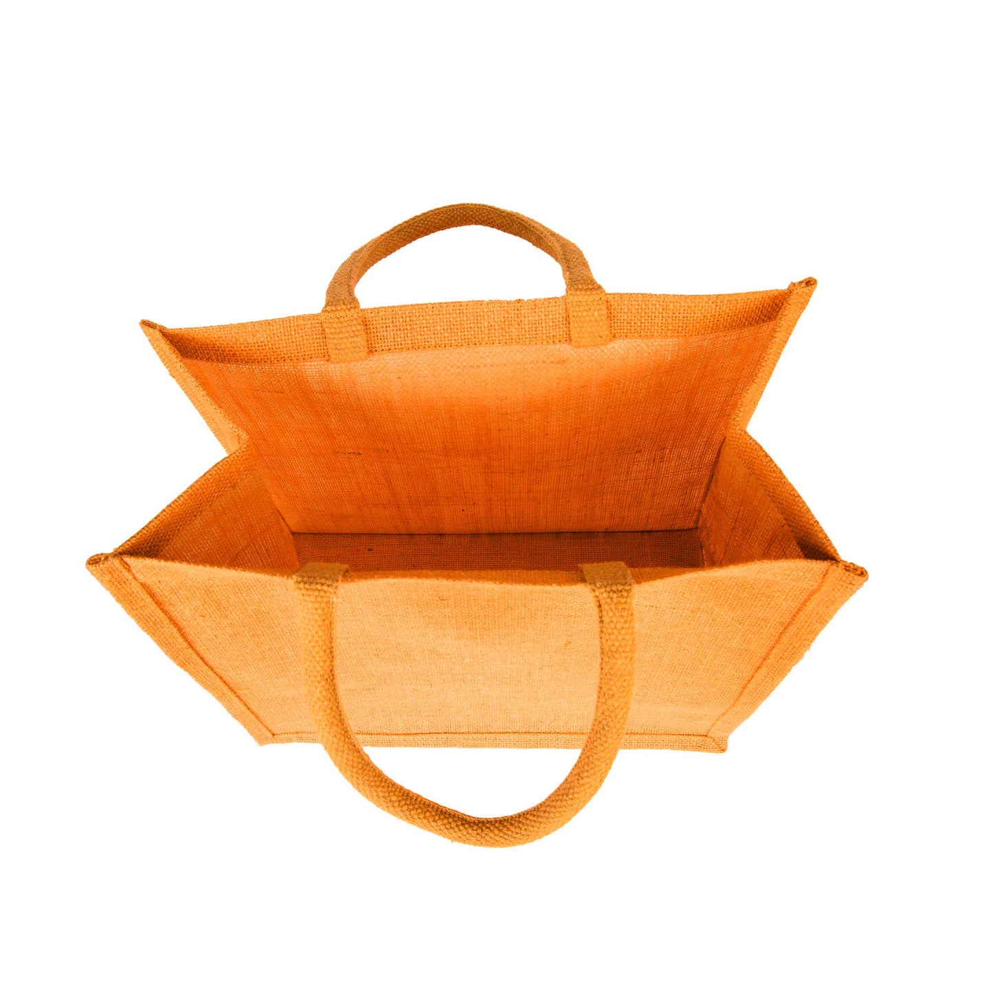 Wholesale Jute Promotional Shopping Bags – Red, Pink, Green & Orange for Gifts, Promotions & More (Packs of 4)