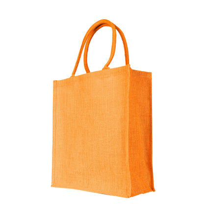 Wholesale Jute Shopping Bags – Colourful Reusable Burlap Totes for Gifting, Promotions & Daily Use (Pack of 4)