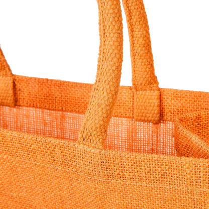 Wholesale Sustainable Jute Burlap Tote Bags – Ideal for Travel, Weddings, Shopping & Promotional (Packs of 4)