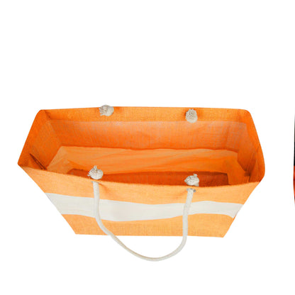 Wholesale Sustainable Coloured Jute Bags with Rope Handles – Reusable for Shopping, Promotional & Gifting (packs of 4)