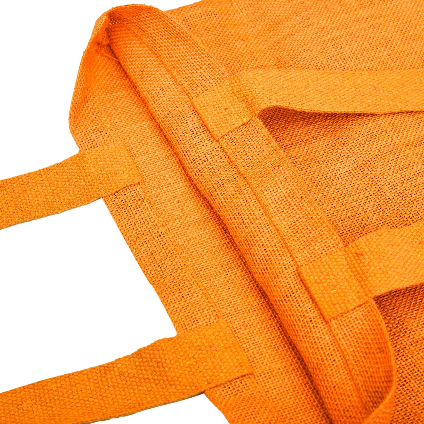 Wholesale Colorful Jute Tote Bags  – Red, Pink, Green & Orange – Reusable for Gifts, Beach, Weddings & Shopping (Set of 4)
