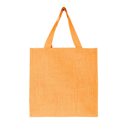 Reusable Natural Jute Bags for Wholesale – Shopping, Gifting, Wedding & Daily Use – Deep Red, Pink, Green & Orange (Set of 4)