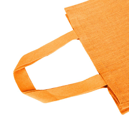 Reusable Natural Jute Bags for Wholesale – Shopping, Gifting, Wedding & Daily Use – Deep Red, Pink, Green & Orange (Set of 4)