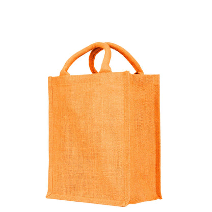 Colorful Wholesale Jute Tote Bags – Perfect for Shopping, Weddings, Valentine’s, Mother’s Day & more (Packs of 4)