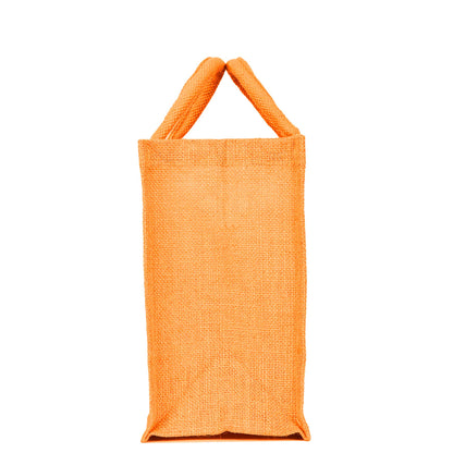 Colorful Jute Tote Bags – Wholesale Reusable Burlap Gift Bags for Shopping & Weddings (Set of 4)