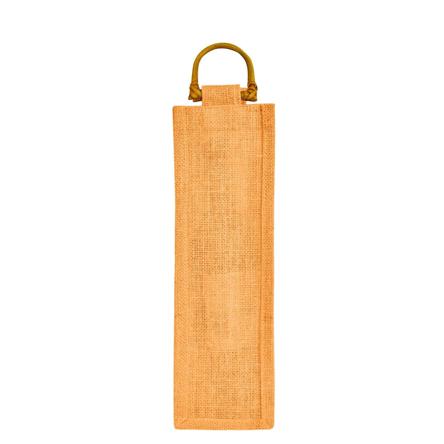 Wholesale Coloured Jute Wine Bottle Bags with Cane Handles – For Events & Gifting (Pack of 7)