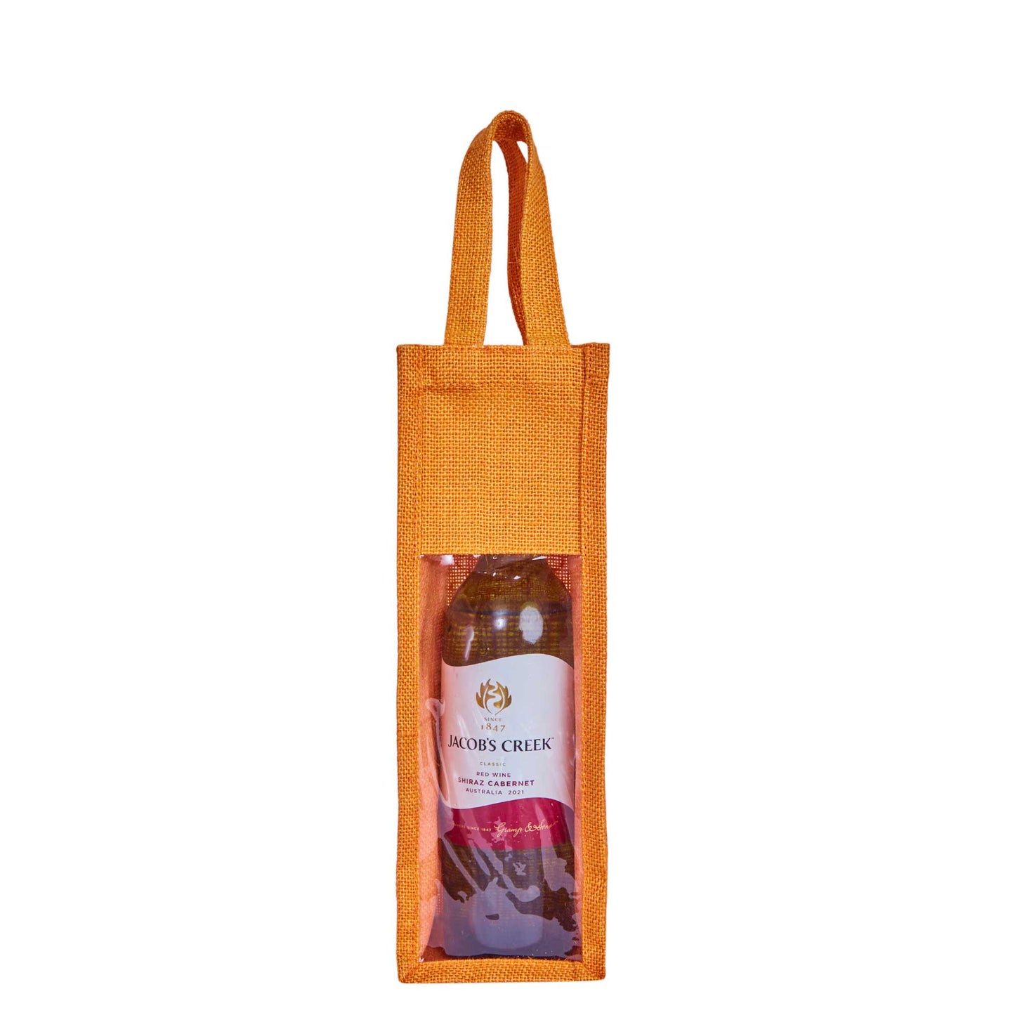Reusable Jute Wine Gift Bags – Coloured Bottle Bags for Celebrations & Events, Wholesale (Pack of 6)