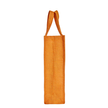 Reusable Jute Wine Gift Bags – Coloured Bottle Bags for Celebrations & Events, Wholesale (Pack of 6)