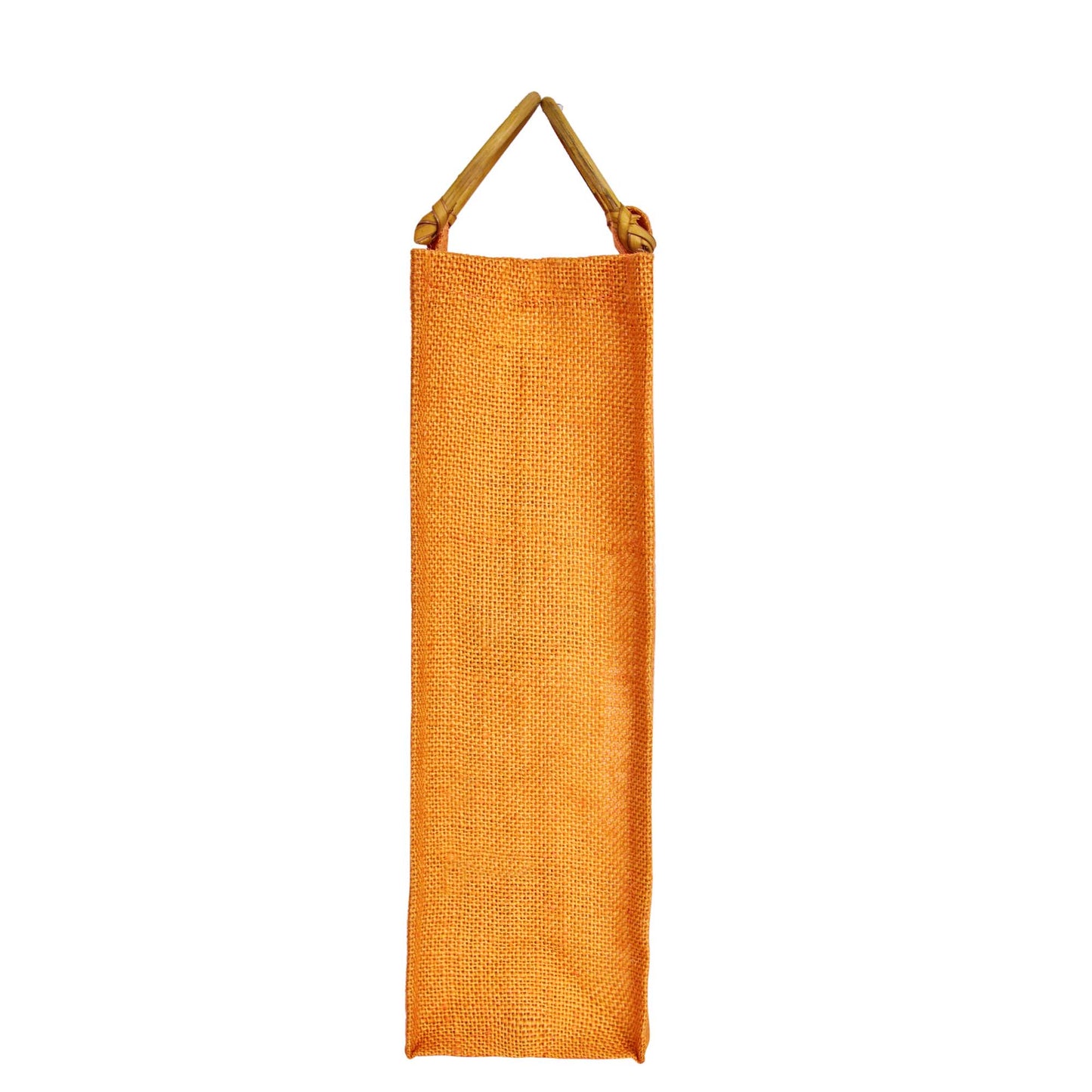Jute Wine Gift Bags with PVC Window – Wholesale Single Bottle Carriers for Weddings & Events (Pack of 6)