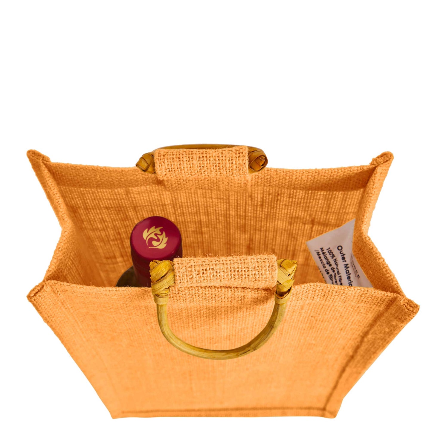 Coloured Jute Wine Burlap Gift Bags – Reusable 2-Bottle Wholesale Tote Bags, Gifting, Weddings, Parties & Holidays (Packs of 6)