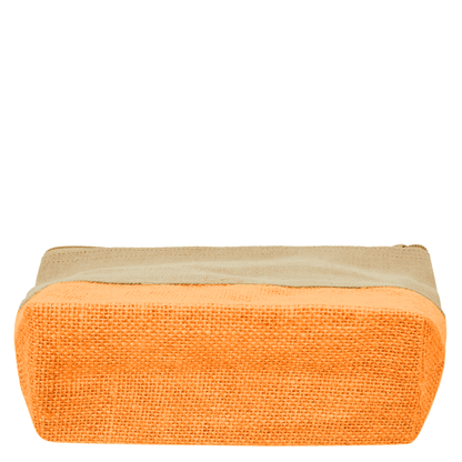 High Quality Stylish  Canvas Jute Cosmetic Pouches Pack of 6 for Women Wholesale Supply