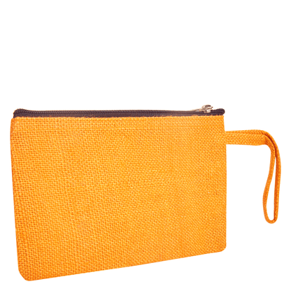 Compact Compact  Colorful Burlap Cosmetic Pouches Set of 6 for Women Wholesale Supply