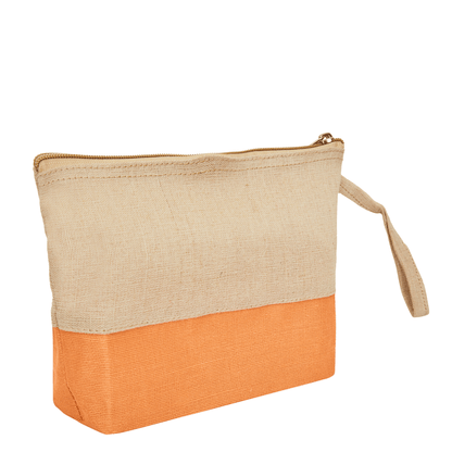 Travel Ready Travel  Jute Cosmetic Pouches Pack of 4 for Women Wholesale Supply