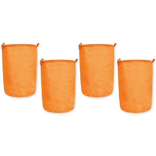 Wholesale Coloured Jute Burlap Laundry Storage Basket (Set of 4)