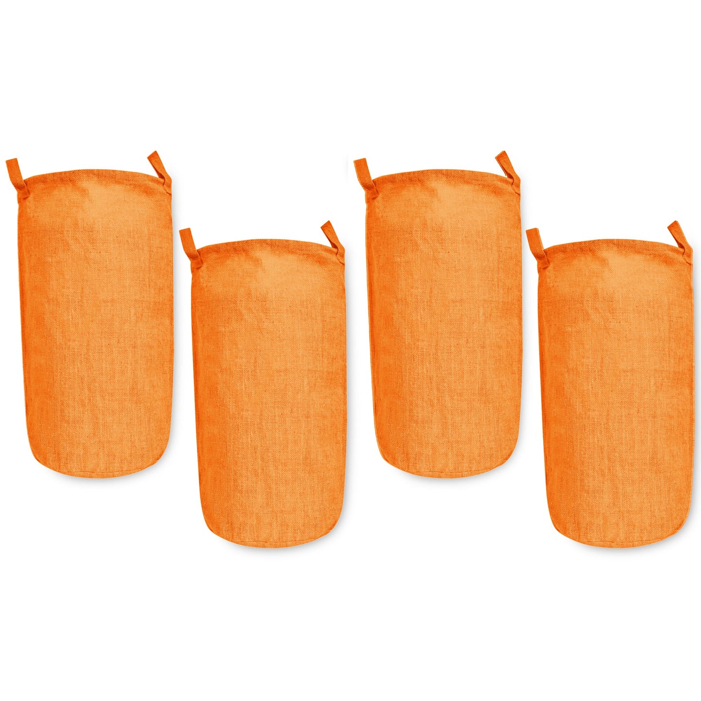 Wholesale Coloured Jute Burlap Laundry Storage Basket  (Set of 4)