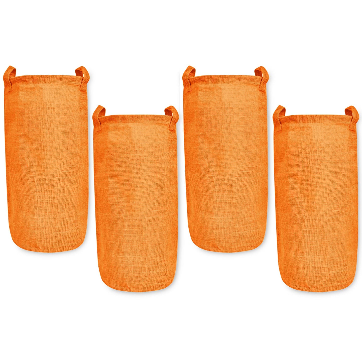 Wholesale Coloured Foldable Jute Laundry Storage Bins (Set of 4)