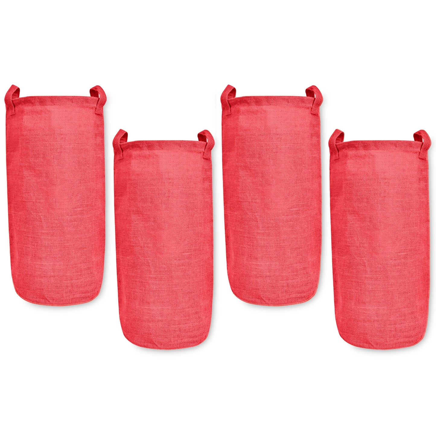 Wholesale Coloured Foldable Jute Laundry Storage Bins (Set of 4)
