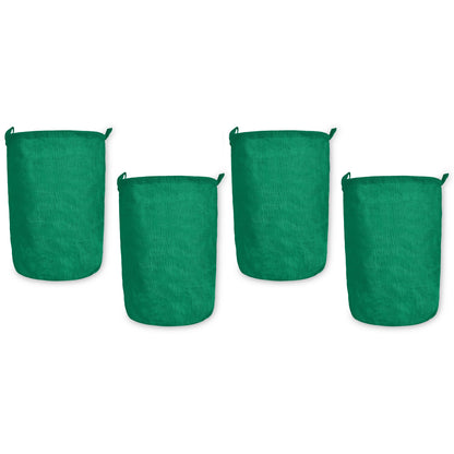 Wholesale Coloured Jute Burlap Laundry Storage Basket (Set of 4)