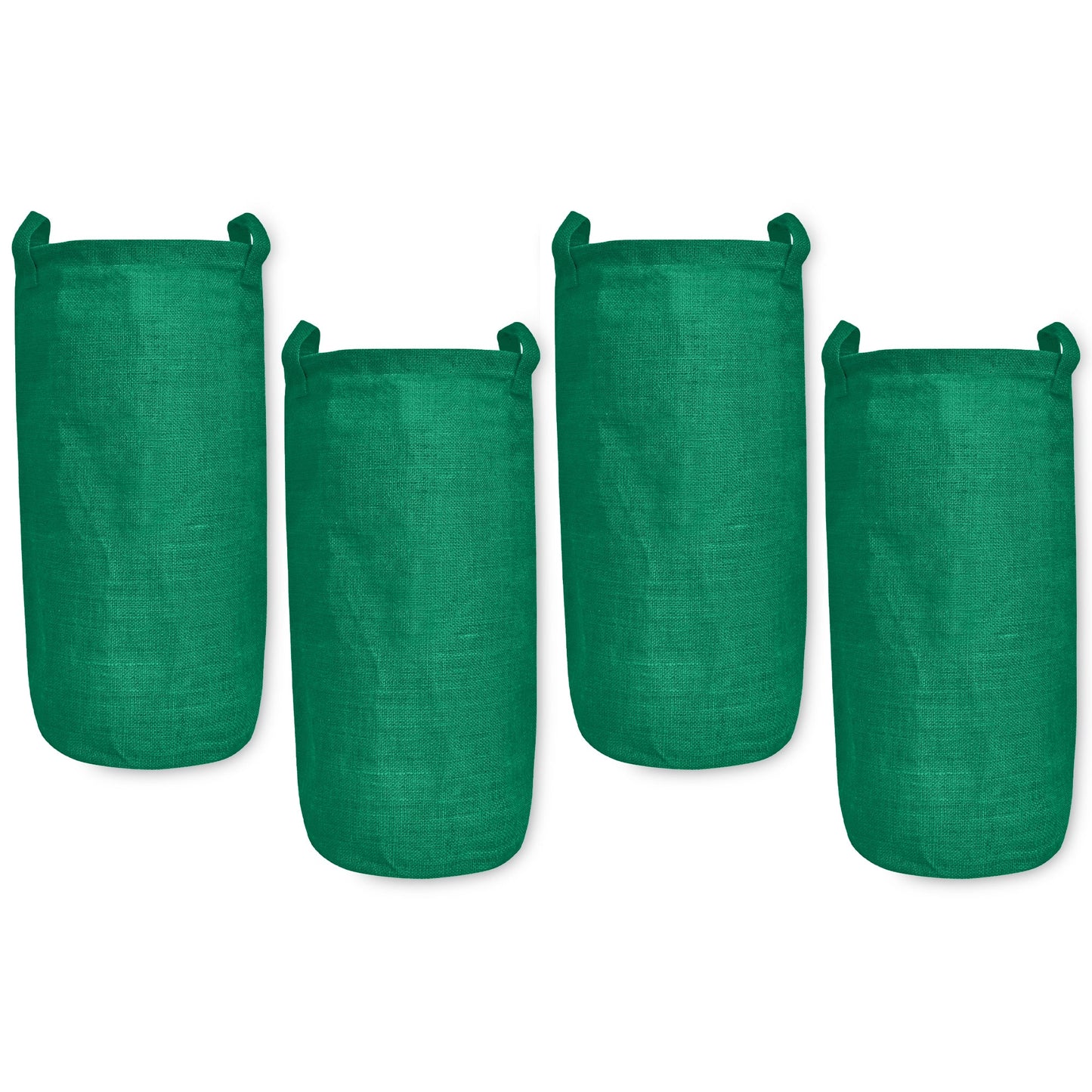 Wholesale Coloured Foldable Jute Laundry Storage Bins (Set of 4)