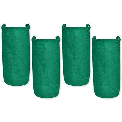 Wholesale Coloured Foldable Jute Laundry Storage Bins (Set of 4)