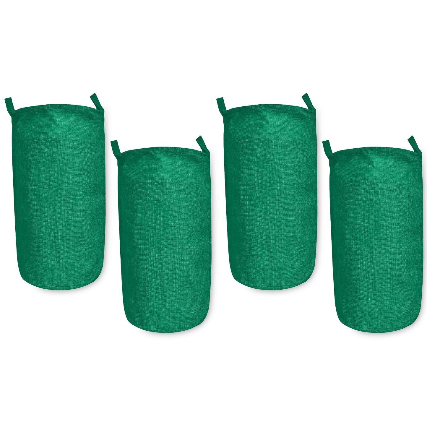 Wholesale Coloured Jute Burlap Laundry Storage Basket  (Set of 4)