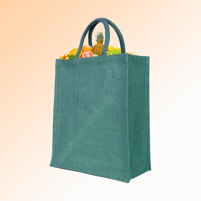 Wholesale Sustainable Jute Burlap Tote Bags – Ideal for Travel, Weddings, Shopping & Promotional (Packs of 4)