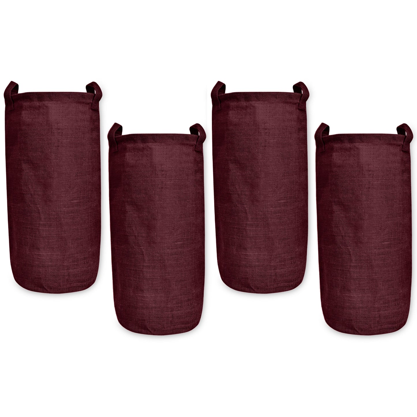 Wholesale Coloured Foldable Jute Laundry Storage Bins (Set of 4)