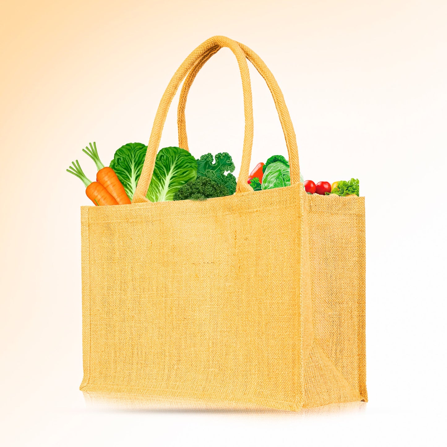 Jute Tote Bags – Wholesale Sturdy Reusable Burlap Totes for Shopping, Travel, Holidays, Weddings & Daily Use (Set of 12)