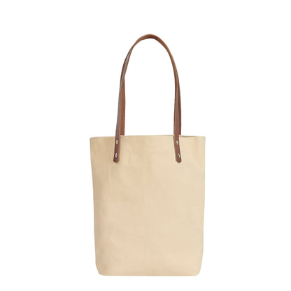Wholesale Floral Embroidered Canvas Shoulder Tote with Leather
