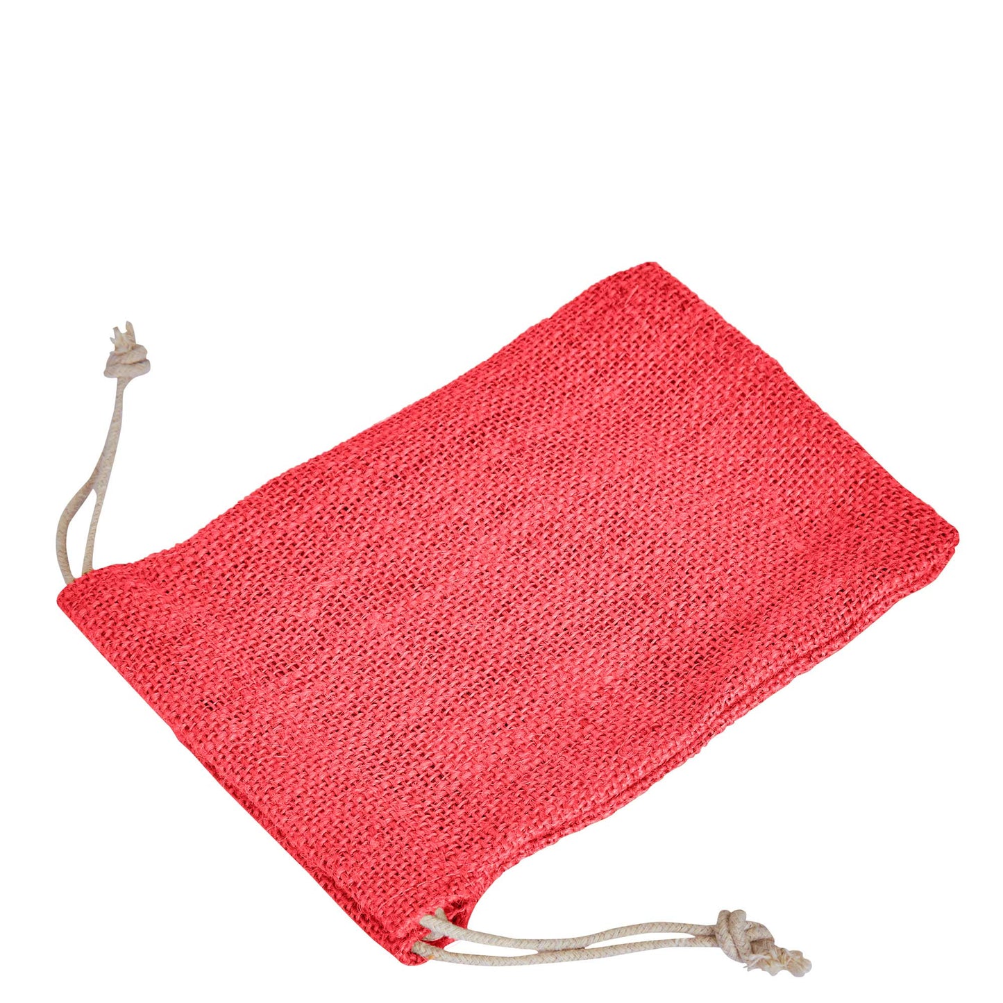 Wholesale Coloured Burlap Drawstring Jute Gift Bags for Party Favours (8 PCS)
