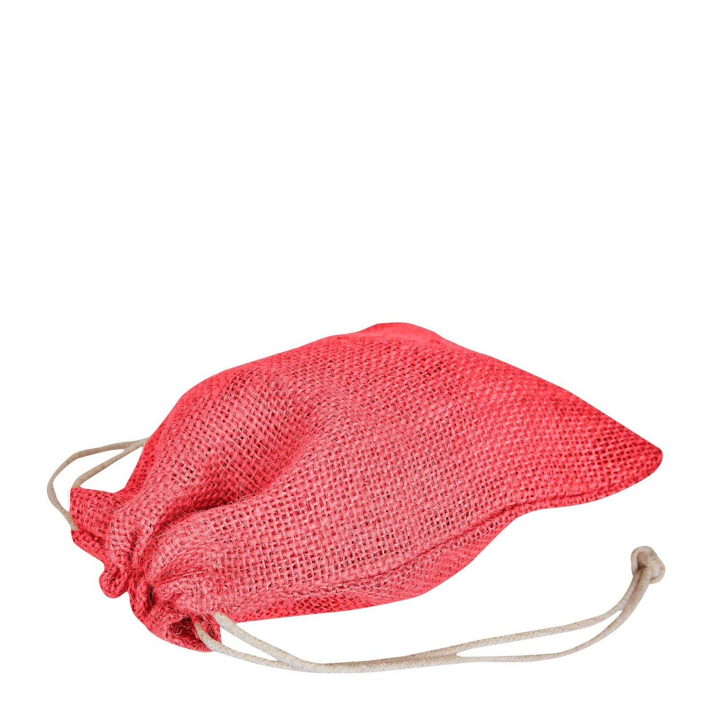 Wholesale Coloured Burlap Drawstring Jute Gift Bags for Party Favours (8 PCS)