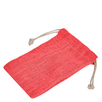 Wholesale Coloured Jute Drawstring Gift Bags for Weddings, Events (8 PCS)
