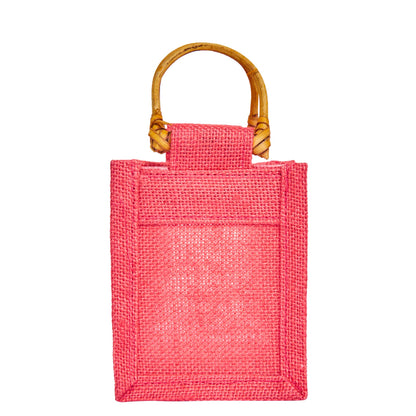 Wholesale Coloured Burlap Gift Bags for Holiday Gifts (Packs of 7)