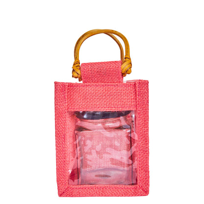 Wholesale Coloured Burlap Gift Bags for Holiday Gifts (Packs of 7)