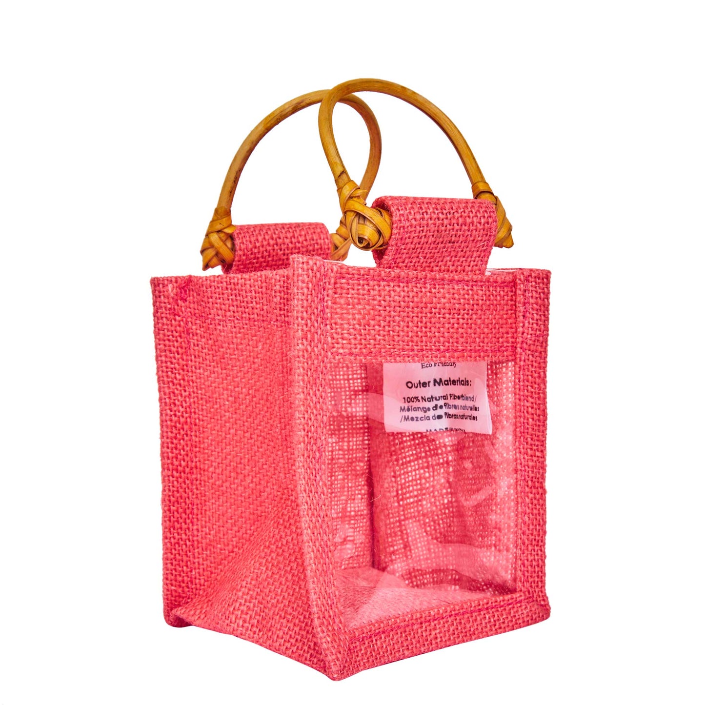 Wholesale Coloured Burlap Gift Bags for Holiday Gifts (Packs of 7)