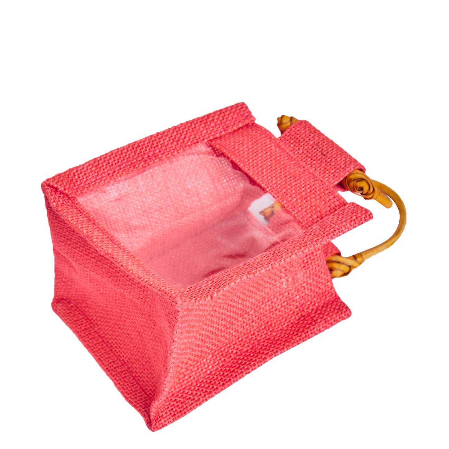 Wholesale Coloured Burlap Gift Bags for Holiday Gifts (Packs of 7)