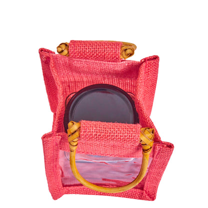 Wholesale Coloured Burlap Gift Bags for Holiday Gifts (Packs of 7)