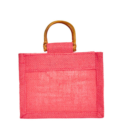 Wholesale Reusable Colourful Burlap Jute Gift Bags for Party Favours & Events (7 PCS)