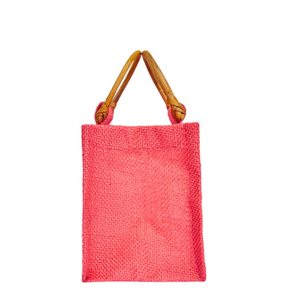 Wholesale Reusable Colourful Burlap Jute Gift Bags for Party Favours & Events (7 PCS)