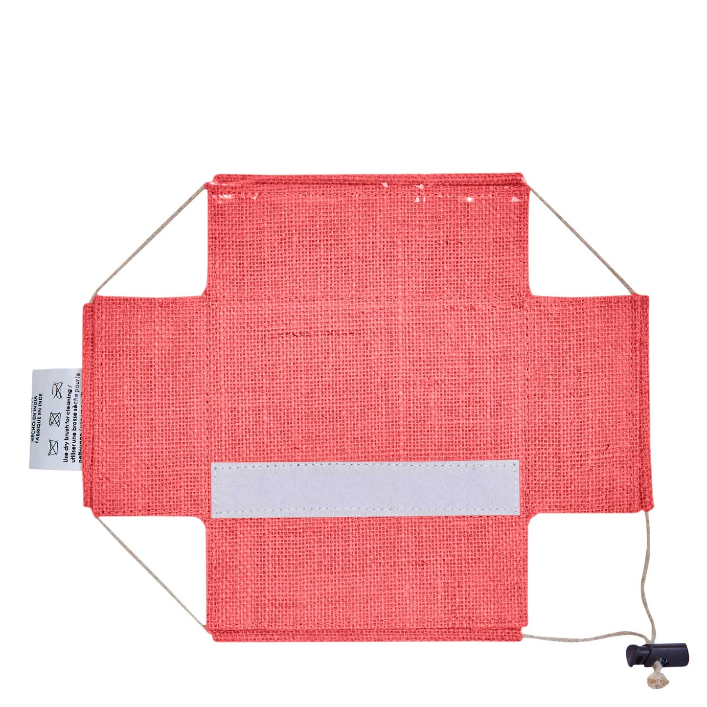 Wholesale Eco-Friendly Coloured Burlap Jute Gift Boxes with PVC Window for Events(Packs of 7)