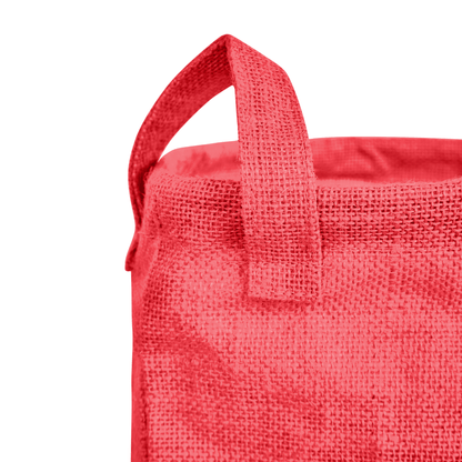 Wholesale Coloured Foldable Jute Laundry Storage Bins (Set of 4)