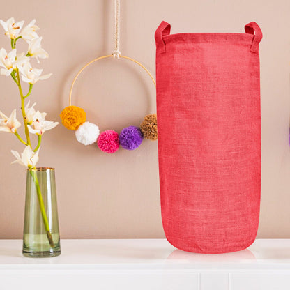 Wholesale Reusable Ecofriendly Jute Storage Bins for Home (Packs of 4)