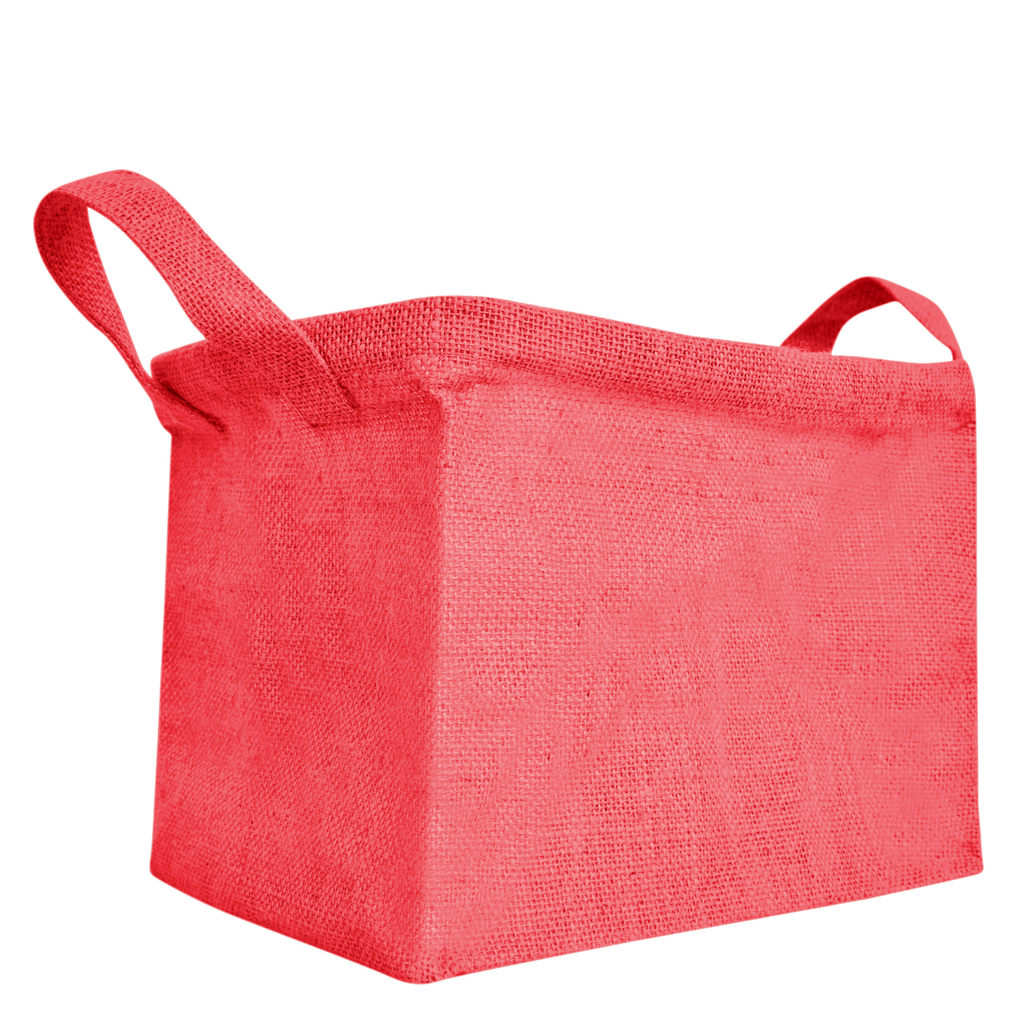 Wholesale Coloured Burlap Ecofriendly Jute Organizer Basket  (Packs of 4)