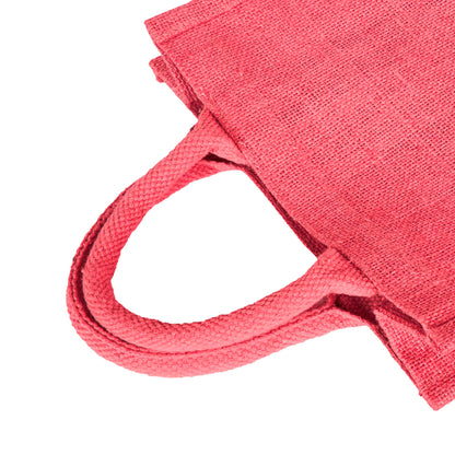 Jute Shopping Bags Wholesale – Reusable Burlap Totes for Beach, Grocery, Gifts, Party Favors & Daily Use (Packs of 4)