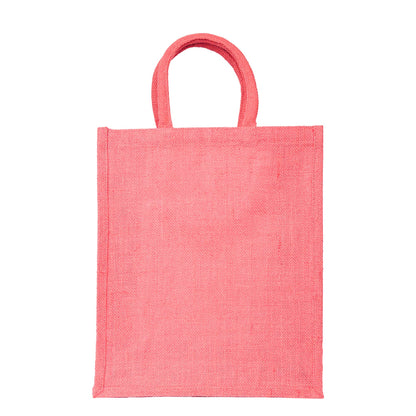 Wholesale Sustainable Jute Burlap Tote Bags – Ideal for Travel, Weddings, Shopping & Promotional (Packs of 4)