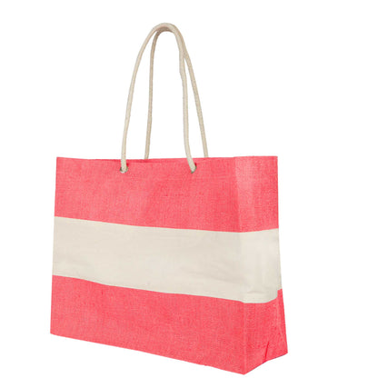 Wholesale Sustainable Coloured Jute Bags with Rope Handles – Reusable for Shopping, Promotional & Gifting (packs of 4)