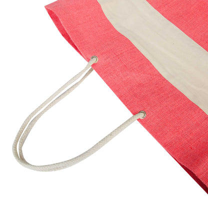Wholesale Sustainable Coloured Jute Bags with Rope Handles – Reusable for Shopping, Promotional & Gifting (packs of 4)