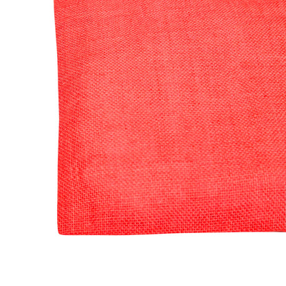 Wholesale Colorful Jute Tote Bags  – Red, Pink, Green & Orange – Reusable for Gifts, Beach, Weddings & Shopping (Set of 4)