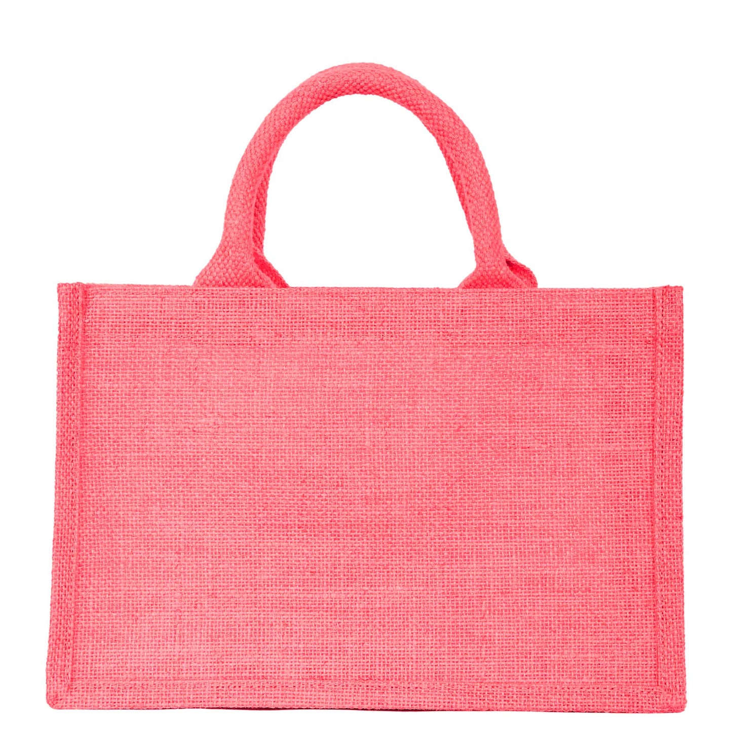 Colorful Wholesale Burlap Shopping Totes for Promotions, Holidays, Weddings, Travel & Everyday Use (Set of 4)